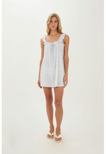 Vestido Corto Deena Azul