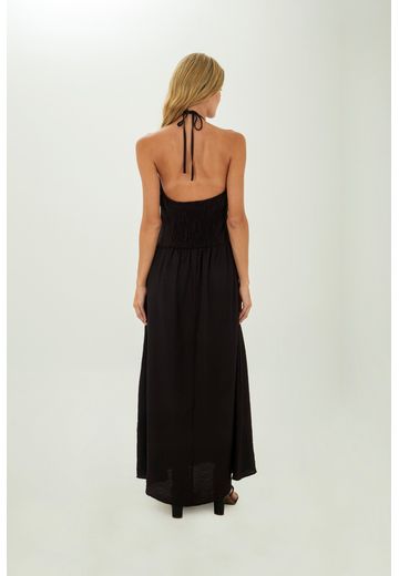 Vestido Largo Leah Negro